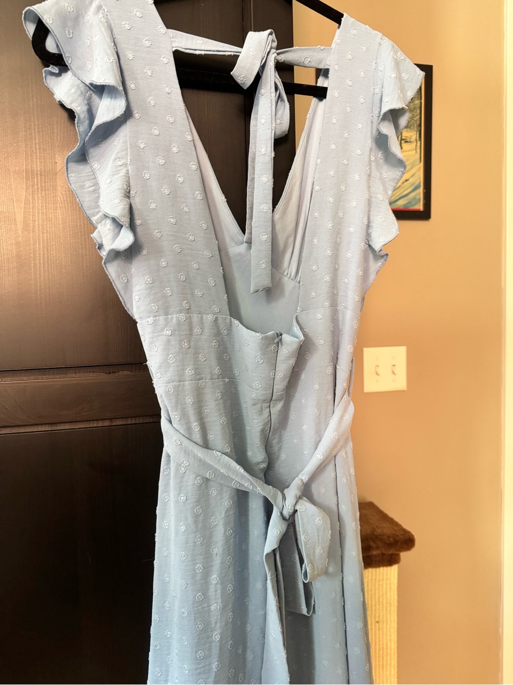 Altar'd State Swiss Dot High-Low Dress - Picture 4 of 8